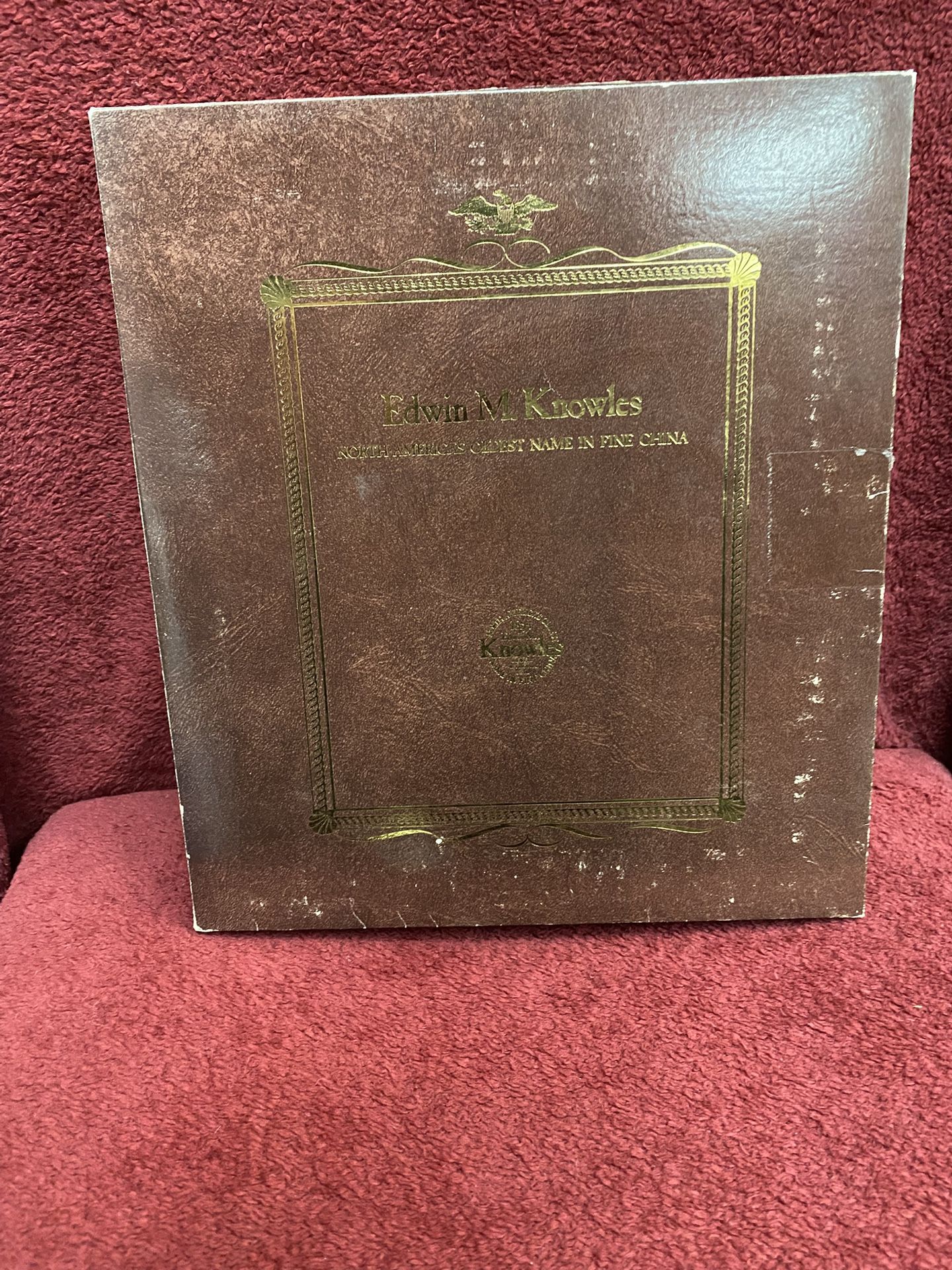 COLLECTORS DISH Rockwell Colonials