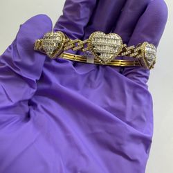 Heart Diamomd Bracelet 