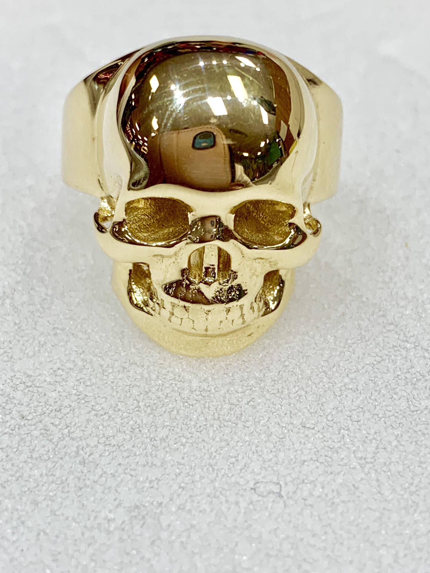 14 karat gold man ring made in Italy ( item # M99)