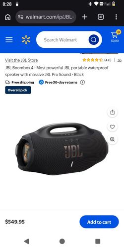 JBL boombox 4