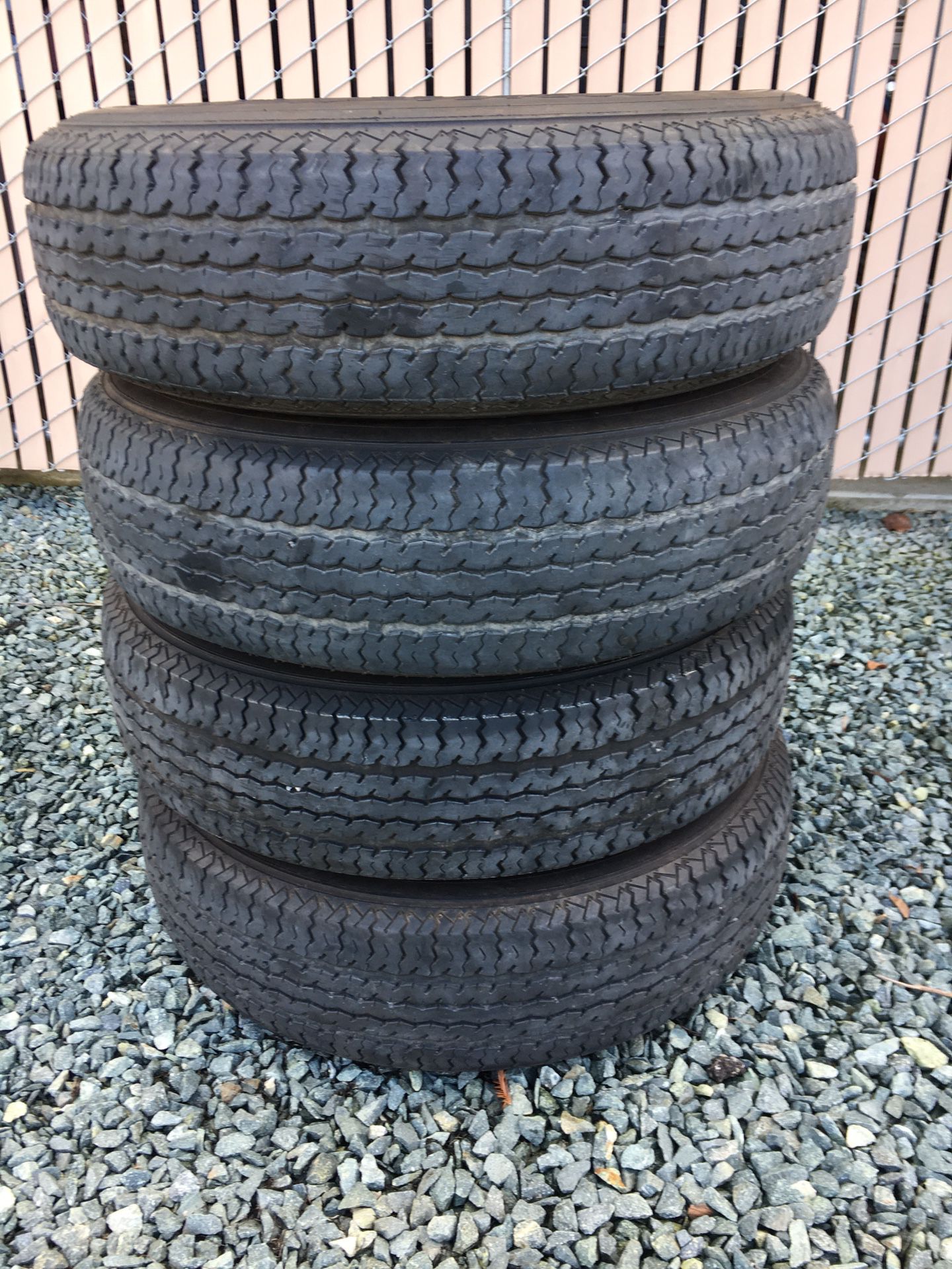 Maxxis M8008 Trailer tires.
