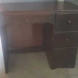Antique Desk Drawer