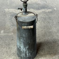 Vintage The Comet Sprayer and Auto Wash Canister