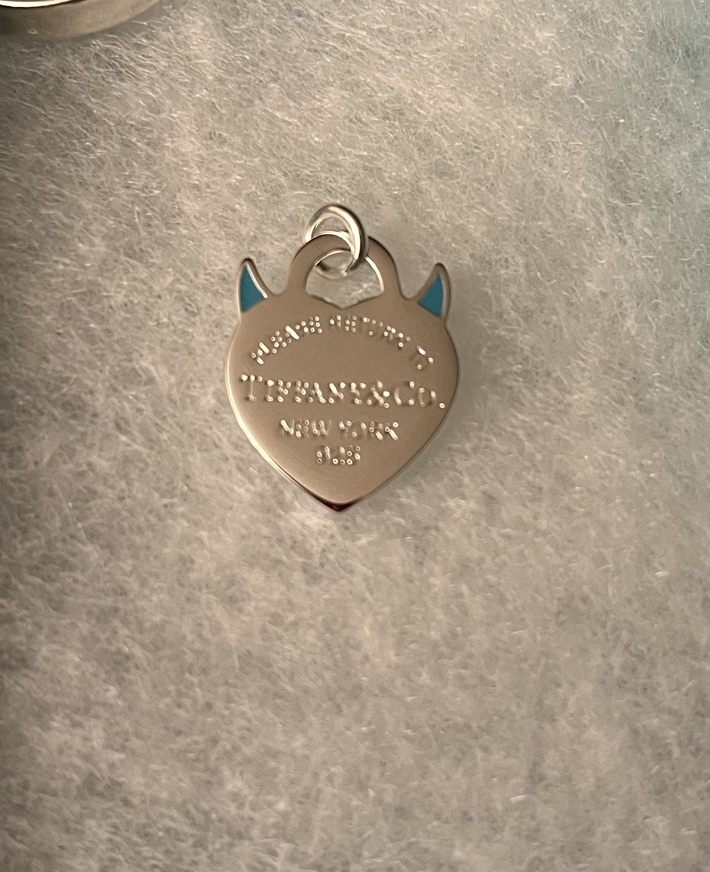 Tiffany & Co Return To Tiffany Devil Heart Tag Pendant