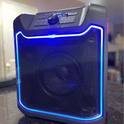 ION Pathfinder 4 Portable Bluetooth Speaker with Wireless Qi Charging