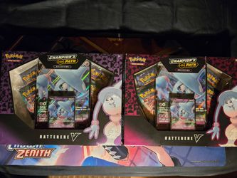 2 Pokemon Hatterene V Box
