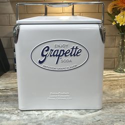 Retro Grapette Cooler