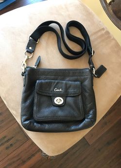 Coach leather cross body