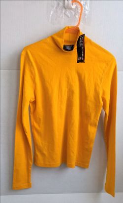 Women's Ralph Lauren Polo Vintage(2001) Yellow Turtle Neck Size M