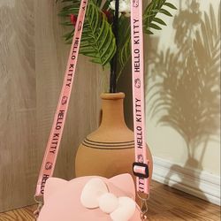Pink hello Kitty Crossbody bag