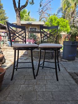 Four counter stools