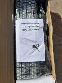 1000 Watt Digital Ballast & HPS Light