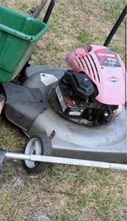 5 mowers three free.   Yes 3 free