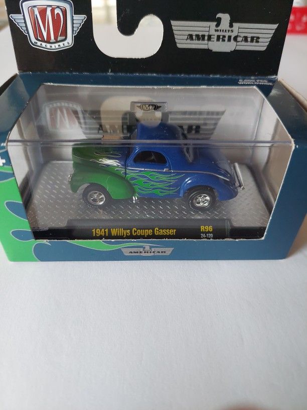 Die Cast M2 1941 Willys Coupe Gasser 