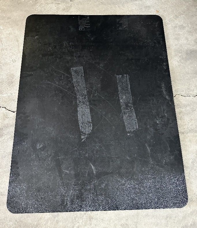 36x48 Black Office Chair Mats