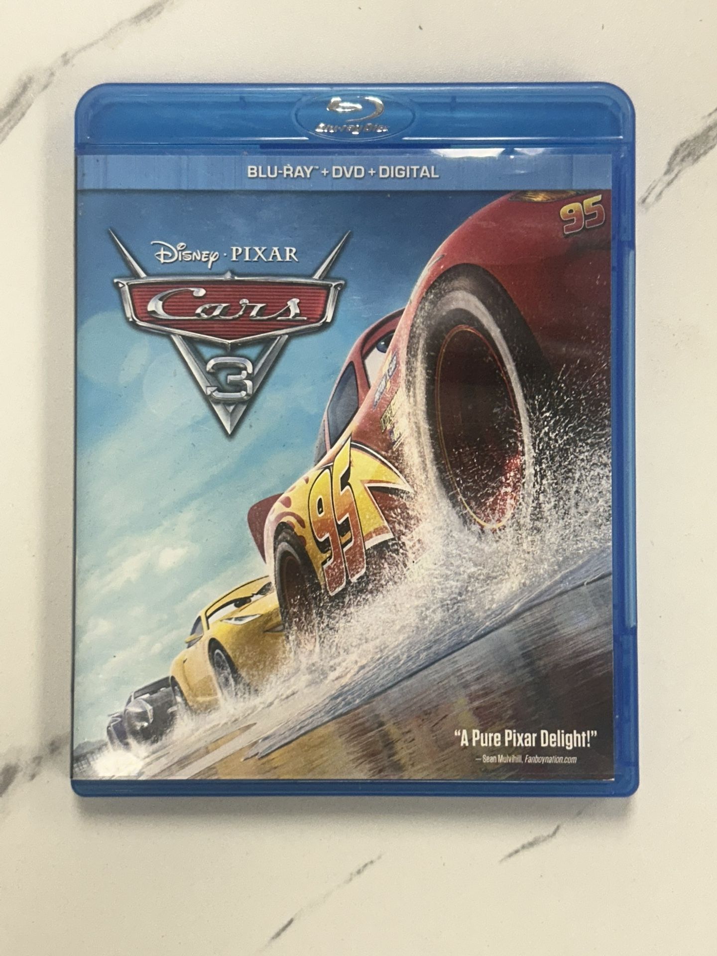 Cars 3 Blu-ray DVD Digital Combo – Disney Pixar