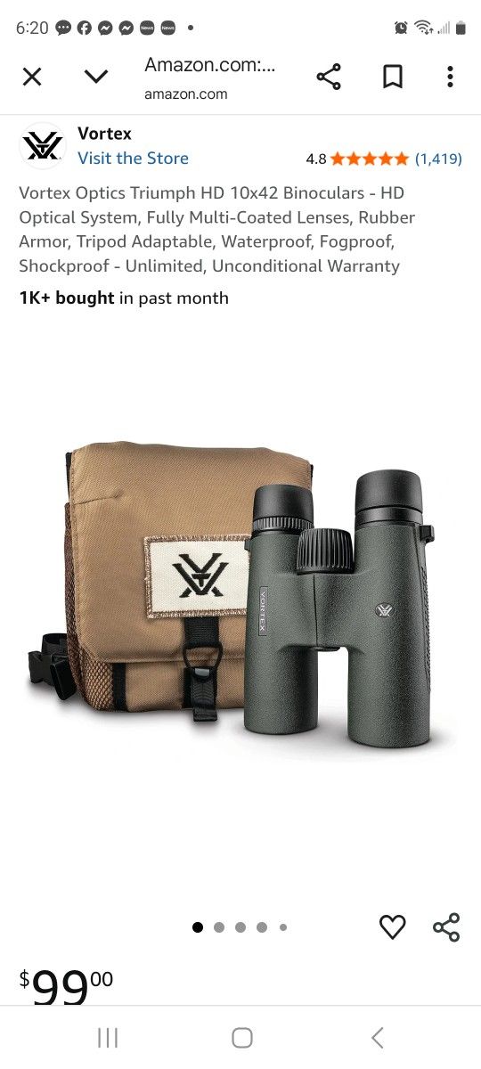 Vortex Triumph Binoculars