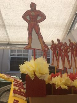 Flash table centers