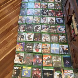 Xbox one games $10-40 each