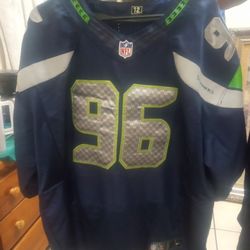 Nike Cortez Kennedy Seattle Seahawks Jersey Official NFL Gear Size 56 3XL