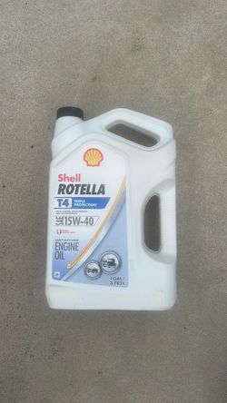 Semi truck EGINE OIL Shell Rotella T4 SAE 15W-40