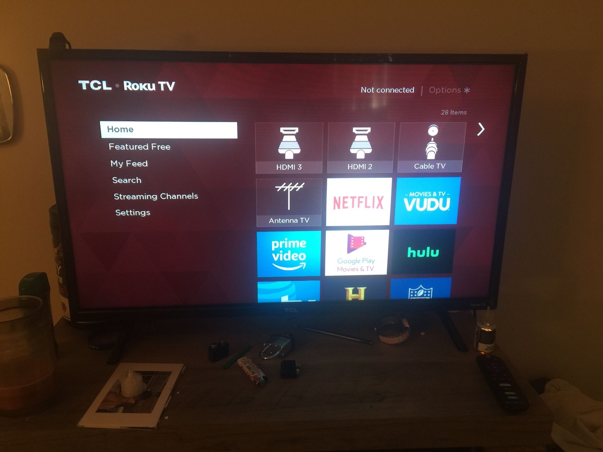 42’ TCL Roku tv 50 bucks