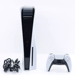 SONY PLAYSTATION 5 DISC EDITION PS5 825GB WHITE CONSOLE GAMING SYSTEM CFI-1015A