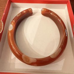 Red Agate Bangle