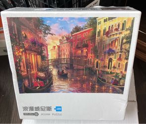1000-Piece Big Ben Jigsaw Puzzle, Sunset