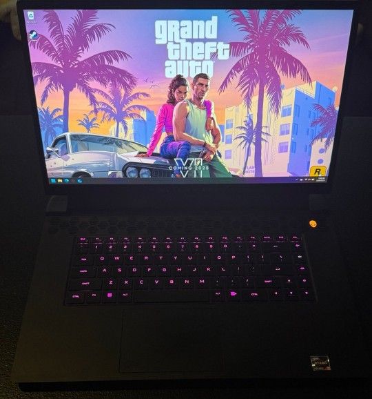 Alienware M17 R5 AMD NVIDIA GeForce RTX 3070 TI Laptop GPU With new alienware backpack