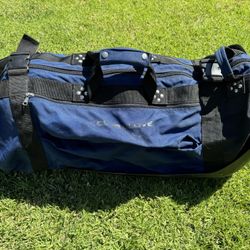 The Club Glove THE ROLLING DUFFLE XXL Travel Wheeled Duffel Bag Navy Blue