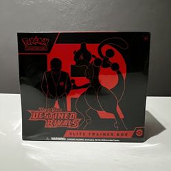 Destined Rivals ETB Pokemon  (Elite Trainer Box) 