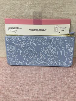 Miffy Blue Pencil Pouch