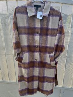 Forever 21 Women Large Coat 