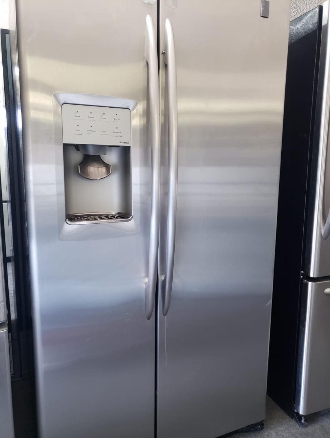 GE Side By Side Stainless Steel Refrigerator