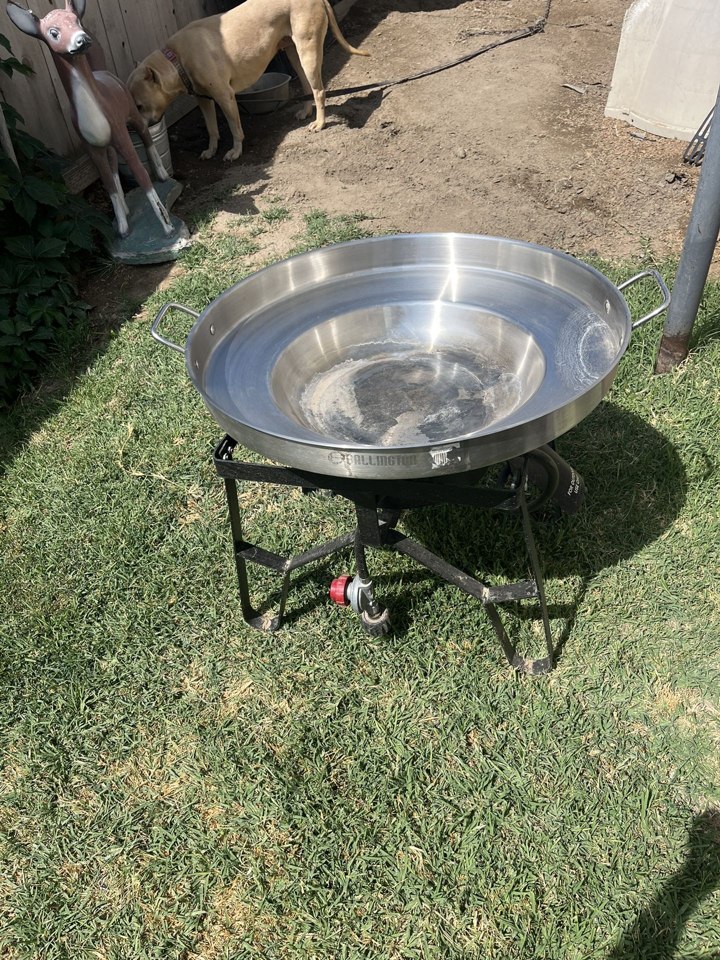 Out Side Causing For Cooking