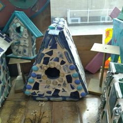 Mosaic Bird house 