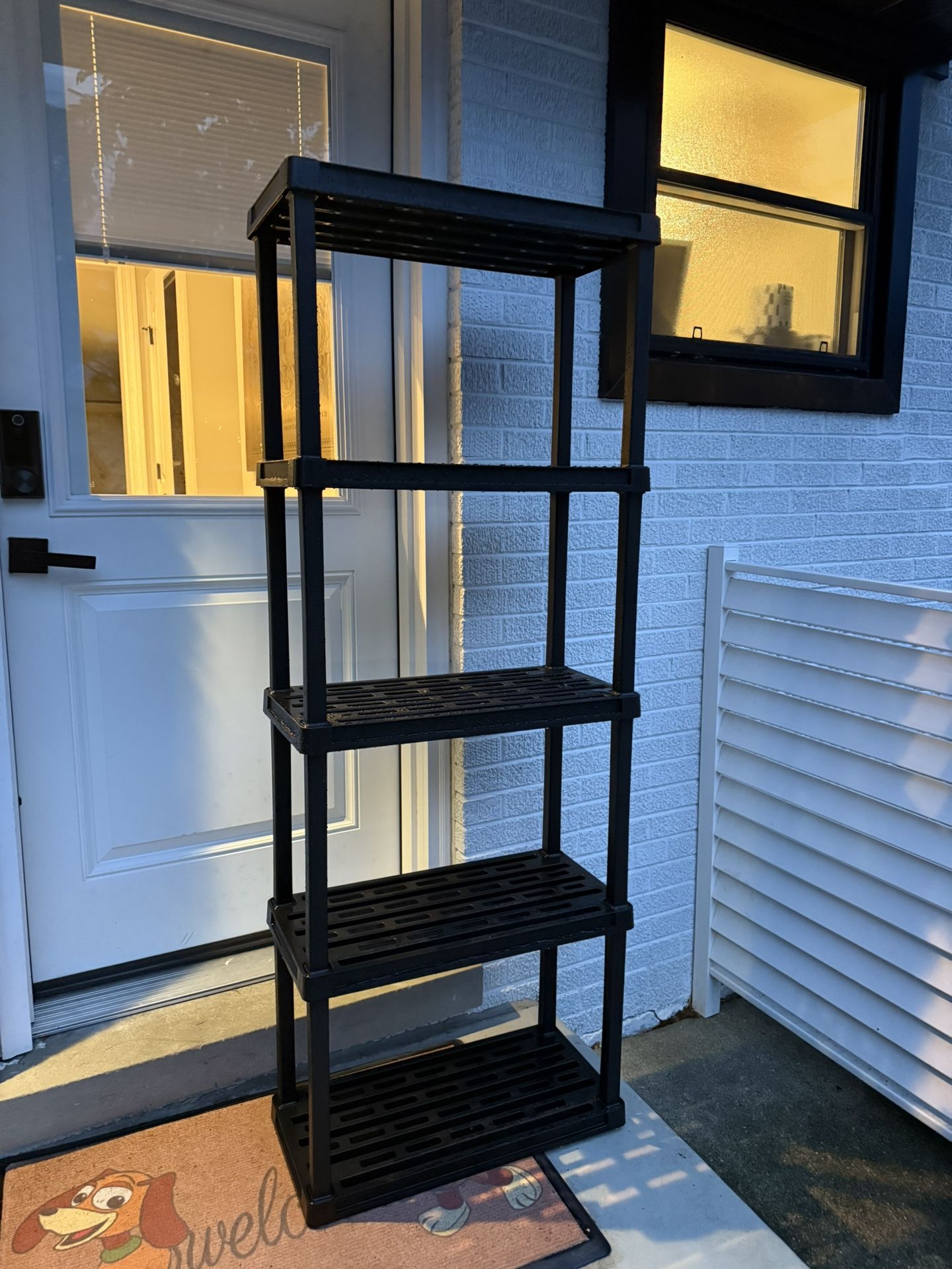 Plastic Storage Shelving ( Garage )
