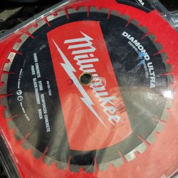 Milwaukee 12 in. Diamond Ultra Segmented Blade
