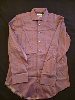 Calvin Klein Men's Dress Shirt size 16½ 34/35