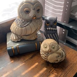 Ceramic Owls De Rosa Collection