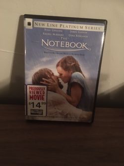 The Notebook DVD New Line Platinum Series