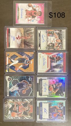 NBA LOT 746 Cards Auto, #’d, Parallels, Refractor