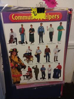 Preschool Learning Posters 8 Total