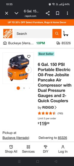 RIGID AIR COMPRESSOR -NEW IN BOX