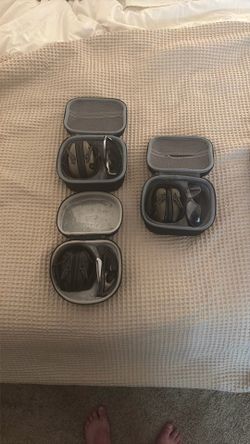 (3) Sets Ear Protection/Eye Protection w/Cases