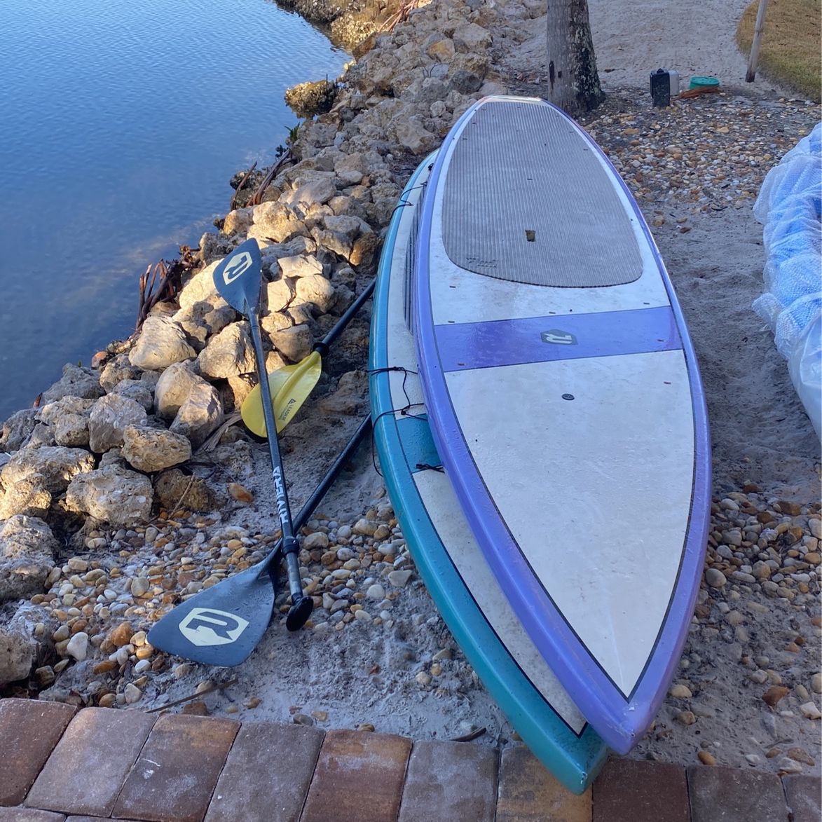 2 Paddle Boards (Purple And Blue)