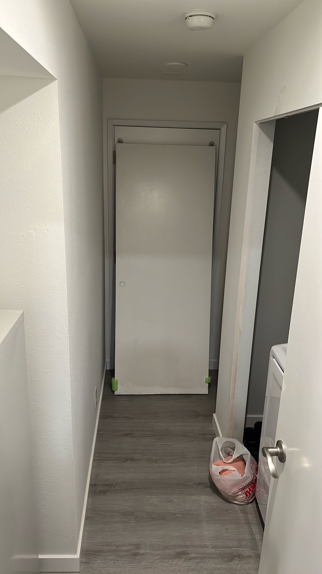 White Sliding Door 