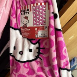 Brand New Hello Kitty Blanket