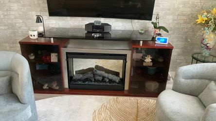 Solid Cherrywood console
